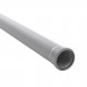 TEAVA PVC-110- L-6000 CU MUFA SI GARNITURA PT CANALIZARE GRI,
