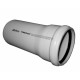 TEAVA PVC-110- L- 0-250 CU MUFA SI GARNITURA PT CANALIZARE GRI,