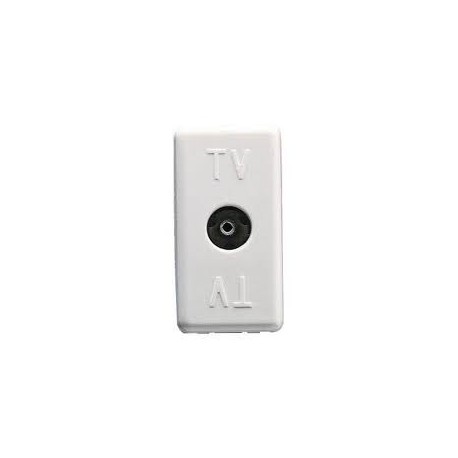 Priza TV directa, 0Db, conector mama IEC 9,5mm, System, Culoare