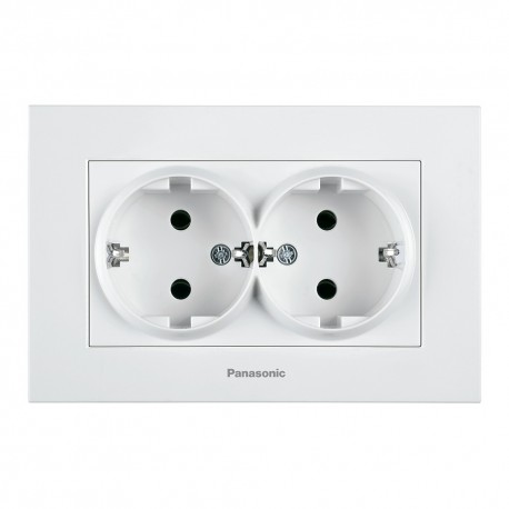Priza dubla Panasonic ,schuko