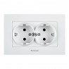 Priza dubla Panasonic ,schuko