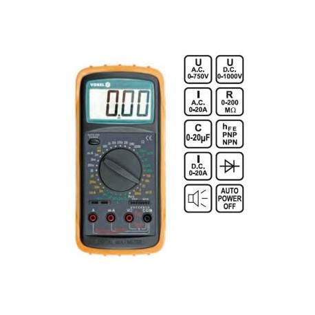 Multimetru digital universal vorel toya
