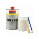Chit reparatii  soudal Polyset - auto fibra de sticla+accesorii