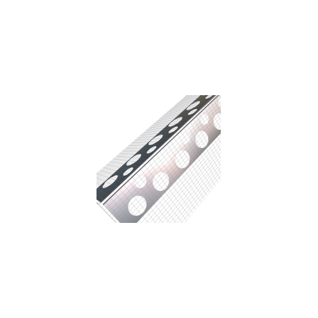 Profil de colt aluminiu cu plasa