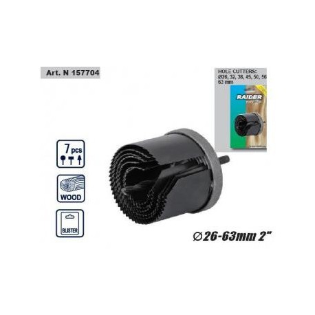Set freze lemn - rigips 7buc. (26-63mm)