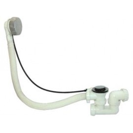 Sifon cu racord flexibil si cablu actionare preaplin cada 1 1/2