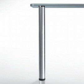 Picior De Masa ECO Ø60 H710 Cu Flansa Neagra din otel