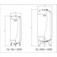 Vas de expansiune ELBI DL 1000 l 10 bar