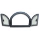 Usa semineu Barbeque Cuptor gratar rustic cu Sticla