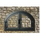 Usa semineu Barbeque Cuptor gratar rustic cu Sticla