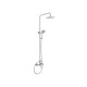 Coloana de dus INOX MASIV  cu baterie si dus de mana incluse CASABLANCA STELL BLR713