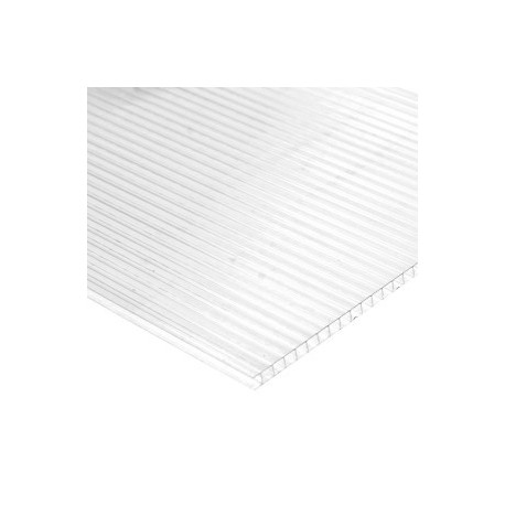 Policarbonat 2 pereti 04mm clar 3x2,1