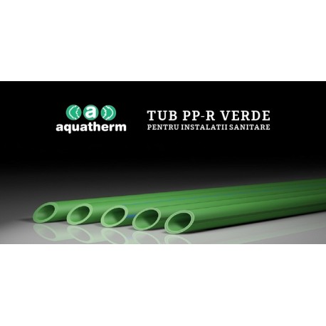 TUB PPR VERDE AQUATHERM PT INSTALATII SANITARE