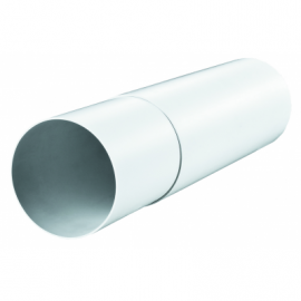 VENTS Tub telescopic PVC, diam 125mm, L 350-500mm