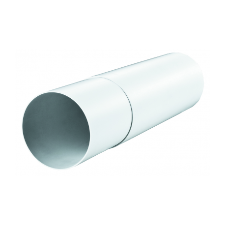VENTS Tub telescopic PVC, diam 125mm, L 350-500mm