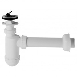 SIFON LAVOAR CU VENTIL METALIC SCURGERE URINAR-32 A411