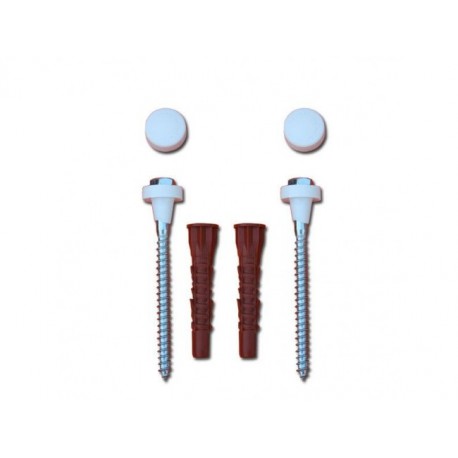 SET FIX VAS WC - CAPACE DE MASCARE ALB