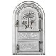Usa semineu PALMIER G Silver, cu geam de protectie